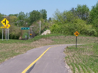 Bike Trail coming up to Mundhawk